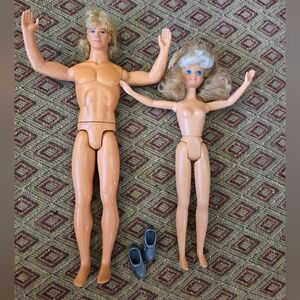 Vintage Ken and Skipper